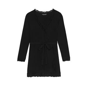 Victoria’s Secret Modal Lace-Trim Robe